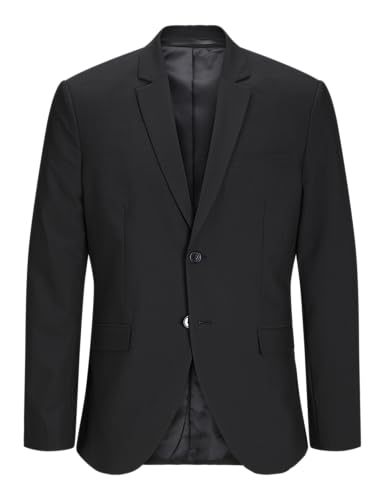 JACK&JONES Herren JPRBUSHWICK Harry Blazer Slim Anzugjacke, Black/Fit:Slim FIT, 46 von JACK & JONES
