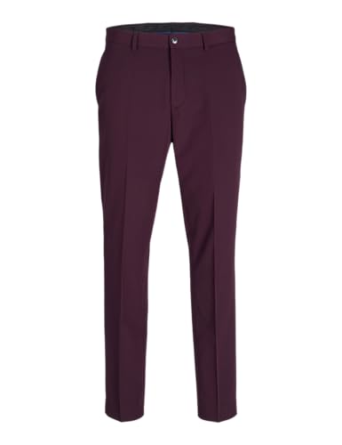 JACK & JONES Herren Jprcosta Trouser Anzughose, Winetasting/Fit:super Slim Fit, 50 von JACK & JONES