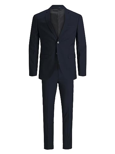 JACK & JONES Herren Jprfranco Suit Ps Abendanzug Set, Dark Navy, 64 EU von JACK & JONES