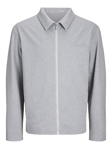 JACK & JONES Herren Jprjones Stretch Zip Hybrid Blazer Anzugjacke, Harbor Mist/Fit:Slim Fit, 46 von JACK & JONES