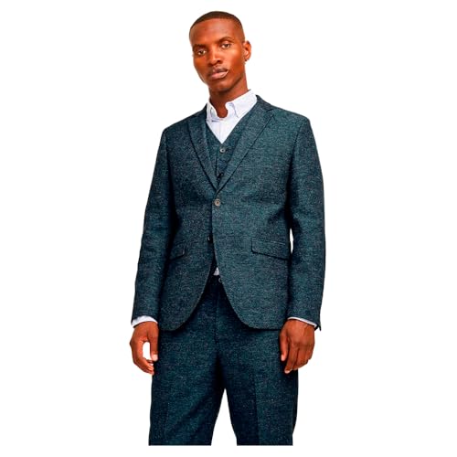 JACK&JONES Herren Jprwinter Twill Slim Blazer Sn Anzugjacke, Dark Navy/Fit:Slim FIT, 60 von JACK & JONES