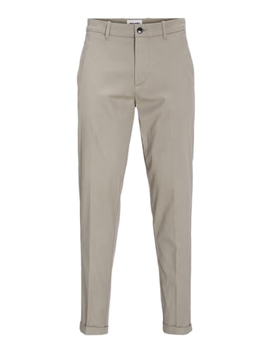 JACK&JONES Herren Jpstace Jjcarter Chino Chinohose, Crockery, 27W x 30L von JACK & JONES