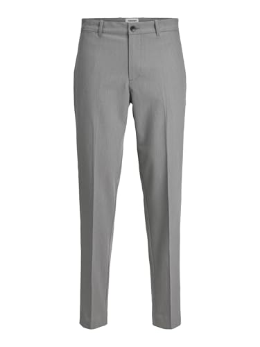 JACK & JONES Herren Jpstace Jjleo Noos Chinohose, Grey Melange,28W / 30L von JACK & JONES