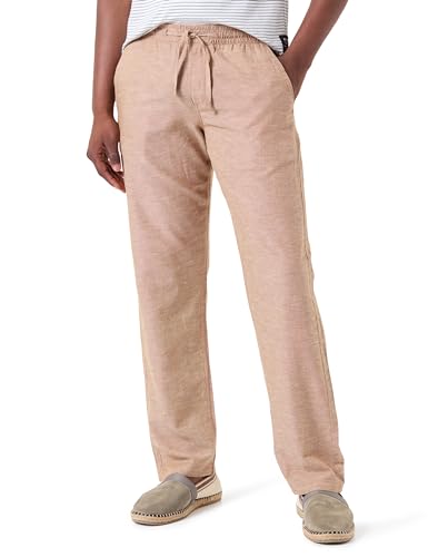 JACK & JONES Herren Jpstkane Jjsummer Linen Blend Jogger Sn Stoffhose, Rubber/Detail:Melange, M von JACK & JONES