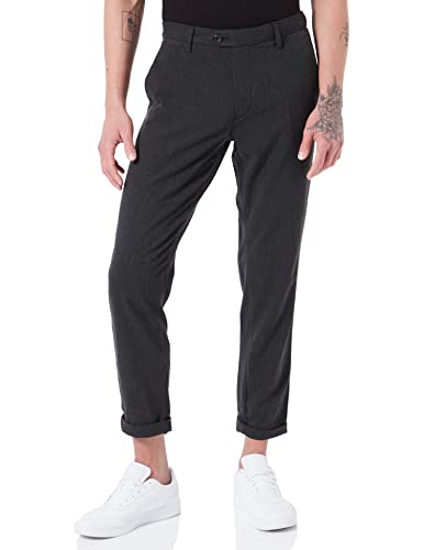 JACK & JONES Herren Jpstmarco Jjconnor Akm Noos Pants, Dark Grey, 27 EU von JACK & JONES