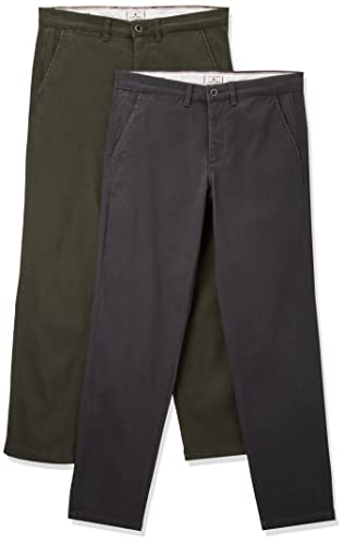 JACK & JONES Herren Jpstollie Jjdave Akm 2pk Mp Chino, Phantom/Pack:rosin, 38W / 34L EU von JACK & JONES