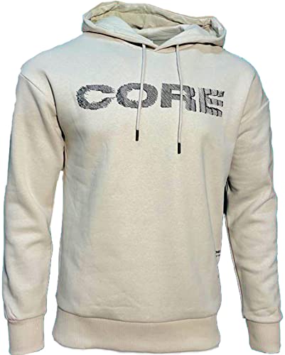 JACK & JONES Herren Kapuzenpullover Hoodie (L, 96 Beige) von JACK & JONES