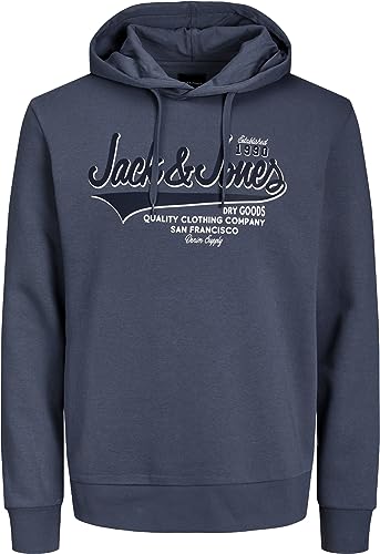 JACK & JONES Herren Kapuzenpullover Hoodie Fr7q Sweat (4XL,106) von JACK & JONES