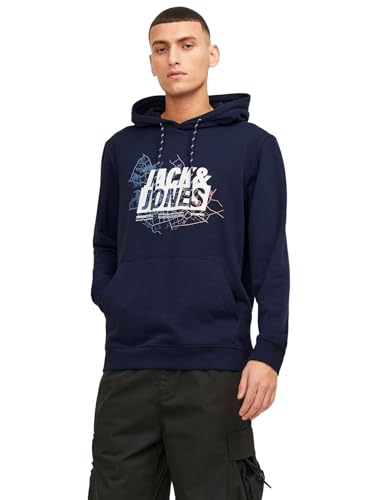 JACK & JONES JCOMAP Logo Sweat Hood SN von JACK & JONES
