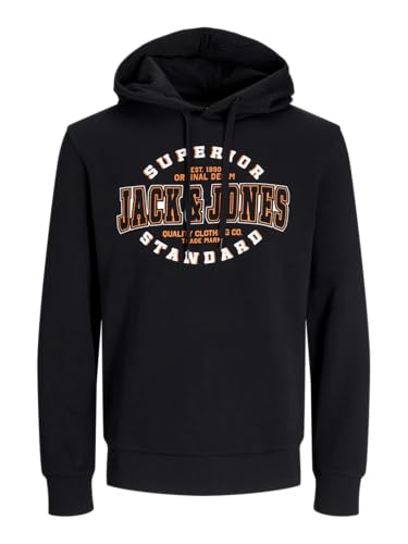 JACK & JONES Herren Kapuzenpullover Hoodie Sweatshirt Sweat 8u3d (7XL, 110) von JACK & JONES
