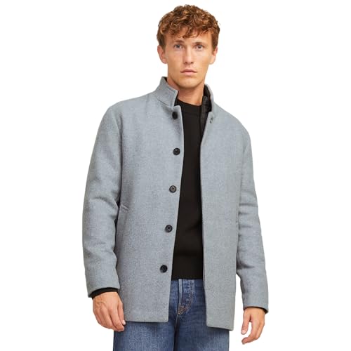 JACK & JONES Herren Mantel – Übergangsjacke & Wintermantel, Trenchcoat mit Stehkragen, Winddicht & Atmungsaktiv, Elegante Herren Jacke für Frühling, Herbst & Winter JACK & JONES Herren Mantel – Übergangsjacke & Wintermantel, Trenchcoat mit Stehkragen, Winddicht & Atmungsaktiv, Elegante Herren Jacke für Frühling, Herbst & Winter von JACK & JONES