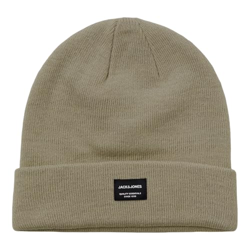 JACK & JONES Herren Mütze Strickmütze Beanie JACDNA, Farbe:Beige, Artikel:-beige JACK & JONES Herren Mütze Strickmütze Beanie JACDNA, Farbe:Beige, Artikel:-beige von JACK & JONES