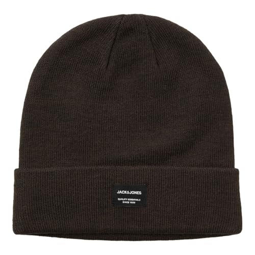 JACK & JONES Herren Mütze Strickmütze Beanie JACDNA, Farbe:Braun, Artikel:-Chocolate Torte JACK & JONES Herren Mütze Strickmütze Beanie JACDNA, Farbe:Braun, Artikel:-Chocolate Torte von JACK & JONES