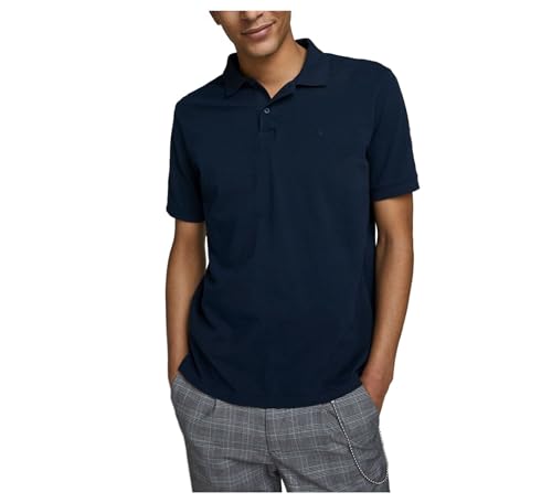 JACK & JONES Male Poloshirt Einfarbig Poloshirt von JACK & JONES