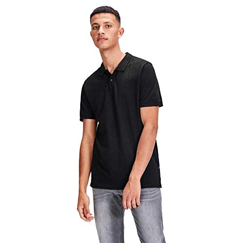 JACK & JONES Male Poloshirt Einfarbig Poloshirt von JACK & JONES