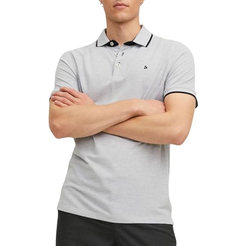 JACK & JONES Male Poloshirt Einfarbig Poloshirt von JACK & JONES