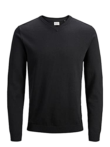 JACK & JONES Male Strickpullover V-Ausschnitt von JACK & JONES