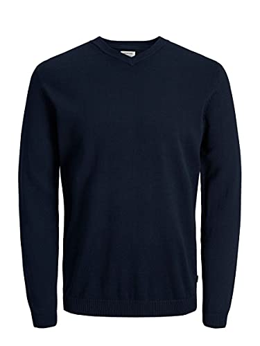 JACK & JONES Male Strickpullover V-Ausschnitt von JACK & JONES