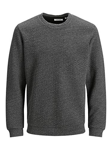 JACK & JONES Herren Pullover jjStructure grau L von JACK & JONES