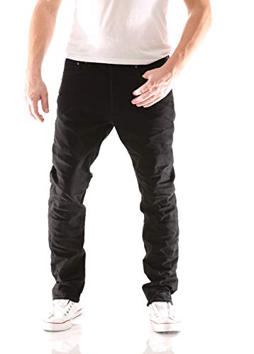JACK & JONES Tim Original Slim Fit Herren Jeans, Hosengröße:W34/L36, Farbe:Schwarz (816 Black Denim) von JACK & JONES