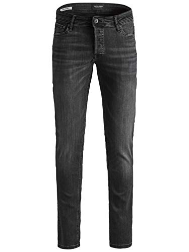 JACK & JONES Herren Slim Fit Jeans Glenn Skinny Tapered JJI Glenn, Farbe:Schwarz, Jeans/Hosen Neu:36W / 34L von JACK & JONES