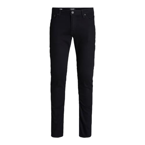 JACK & JONES Herren Slim-Fit Jeans Glenn Skinny Tapered JJI Glenn ORIGINAL, Farbe:Schwarz, Jeans/Hosen Neu:36W / 36L von JACK & JONES