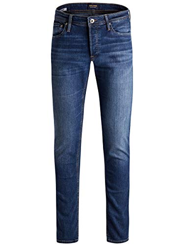 JACK & JONES Jungen Jjiglenn Jjoriginal Am 814 Noos Jr Jeans, Blue Denim, 146 EU von JACK & JONES