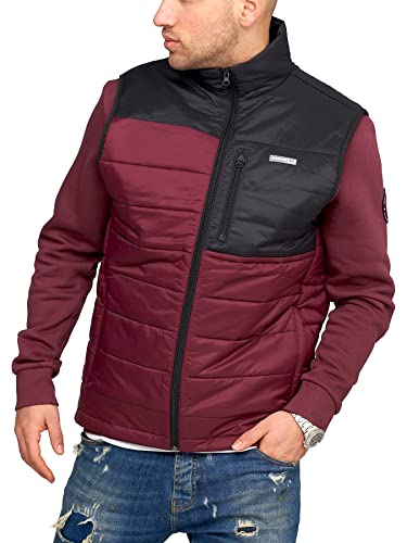 JACK & JONES Herren Steppweste INFINITY VEST Übergangsjacke (S, Port Royale) von JACK & JONES