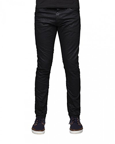JACK & JONES Herren Straight Leg Jeans GLENN FOX BL 348 ORG NOOS, Gr. W31/L34, Schwarz (Black) von JACK & JONES