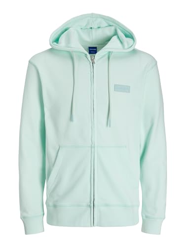 JACK&JONES Herren Sweatjacke JORFADED Sweat Zip Hood (DE/NL/SE/PL, Alphanumerisch, XL, Regular, Regular, Skylight) von JACK & JONES