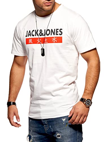 JACK & JONES Herren T-Shirt Kurzarmshirt Logo Print Cloud Dancer XS JACK & JONES Herren T-Shirt Kurzarmshirt Logo Print Cloud Dancer XS von JACK & JONES
