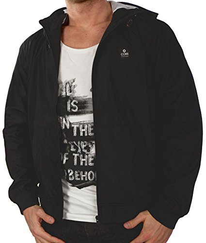 JACK & JONES Herren Übergangsjacke Jconalu (M, Schwarz (Black)) von JACK & JONES