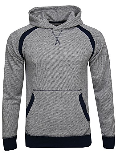 JACK & JONES Hood LS CAMALOT Sweat(Navy Blazer/Black,M) von JACK & JONES