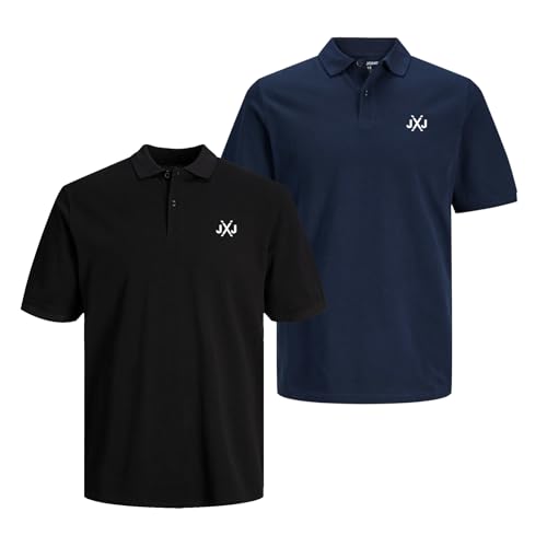 JACK & JONES Infinity Herren Poloshirt Infinity Polo Mehrstückpackung 2er 3er Pack 2er Pack 2 M von JACK & JONES