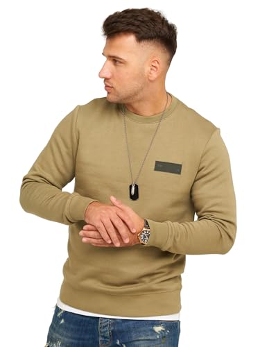 JACK & JONES Infinity Herren Sweatshirt POPS Pullover Sweater Aloe XXL von JACK & JONES