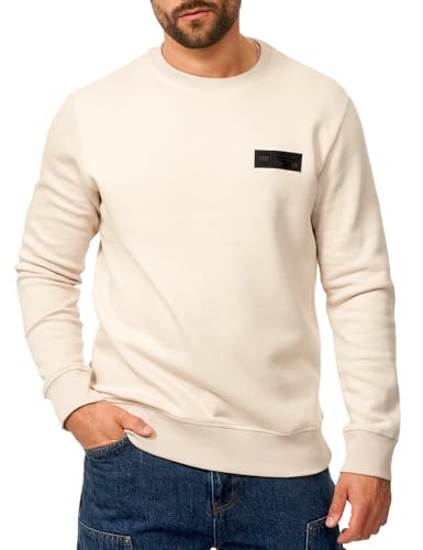 JACK & JONES Infinity Herren Sweatshirt POPS Pullover Sweater Moonbeam/Style 2 M von JACK & JONES