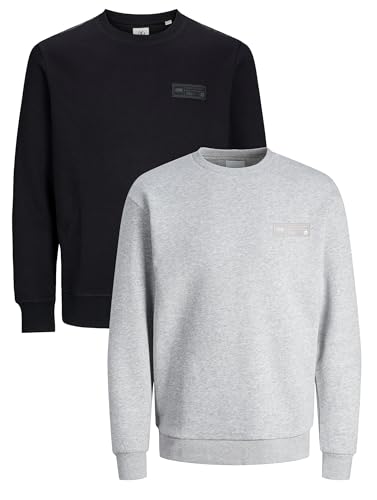 JACK & JONES Infinity Herren Sweatshirt POPS Pullover Sweater Pops 2er Pack 9 XL JACK & JONES Infinity Herren Sweatshirt POPS Pullover Sweater Pops 2er Pack 9 XL von JACK & JONES