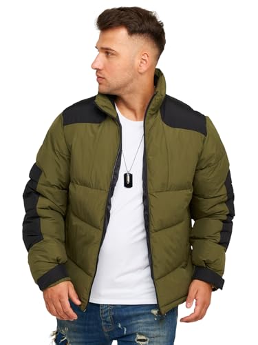 JACK & JONES Infinity Herren Winterjacke VOTIS PUFFER Steppjacke Olive Night S von JACK & JONES