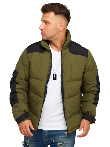 JACK & JONES Infinity Herren Winterjacke VOTIS PUFFER Steppjacke Olive Night XL von JACK & JONES