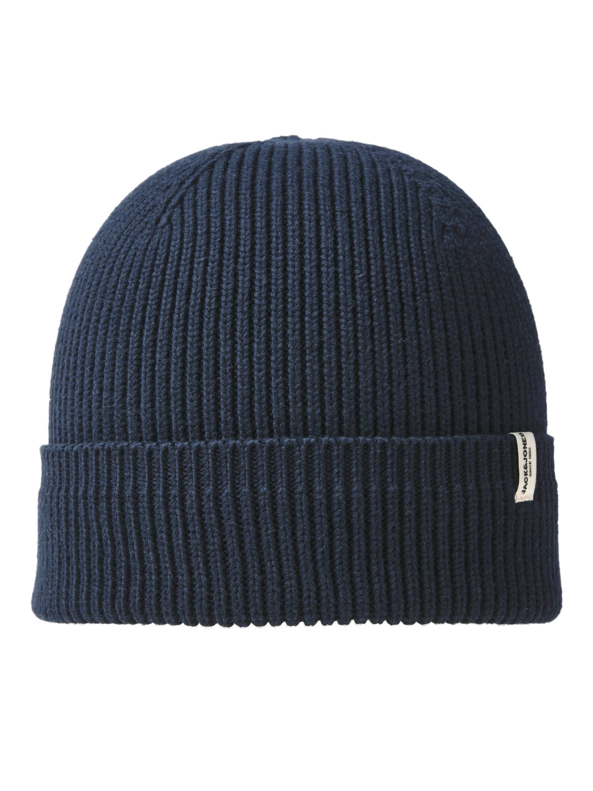 JACK&JONES - JACBRINK BEANIE LN navy blazer - Gr. - ONE SIZE von JACK&JONES