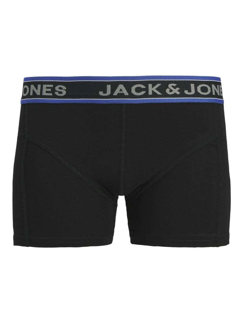 JACK&JONES - JACCHRISTIAN SOLID TRUNKS 3 PACK SN JNR black - Gr. - 176 von JACK&JONES