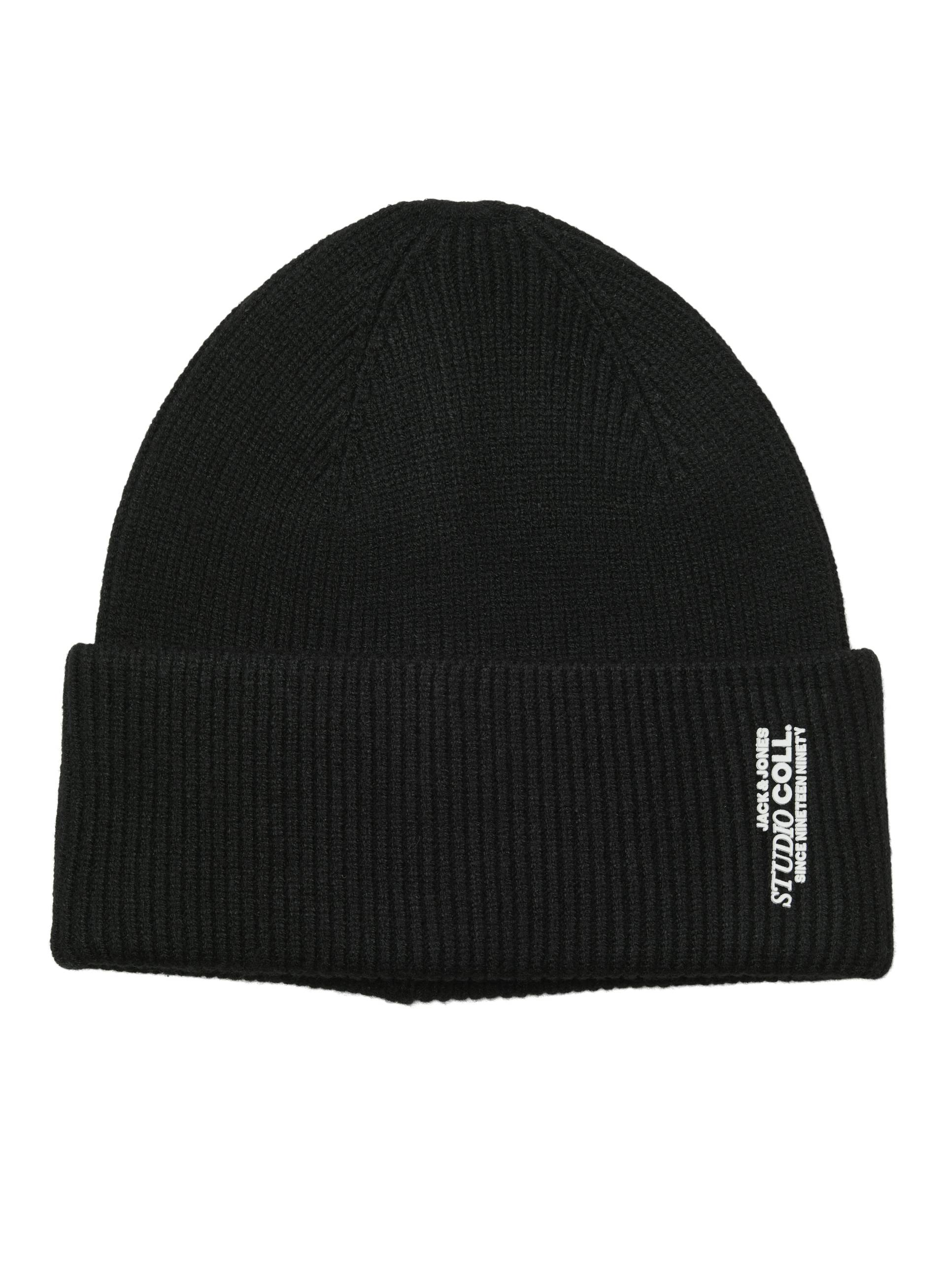 JACK&JONES - JACCOLL LONG BEANIE NOOS black - Gr. - ONE SIZE von JACK&JONES