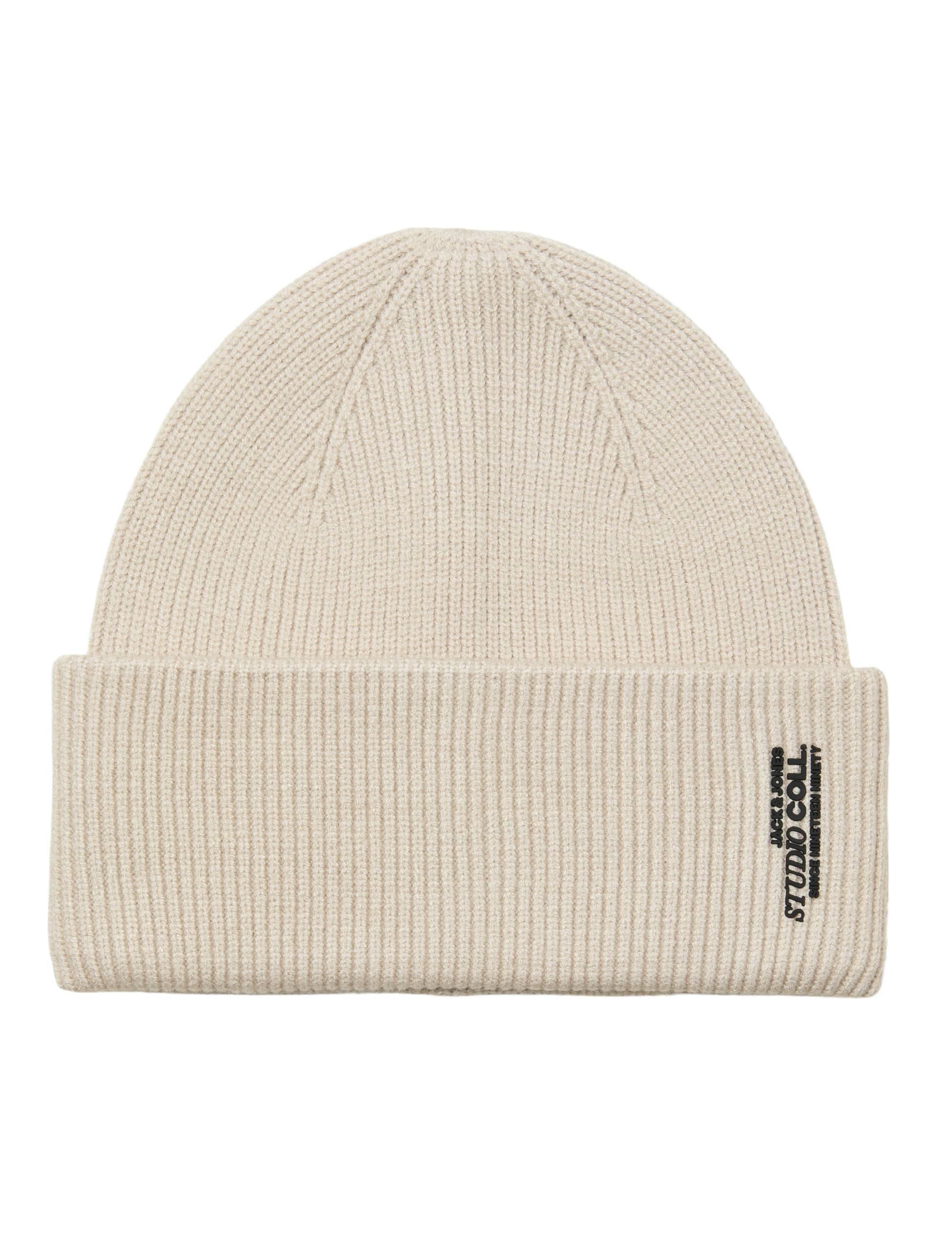 JACK&JONES - JACCOLL LONG BEANIE NOOS moonbeam - Gr. - ONE SIZE von JACK&JONES
