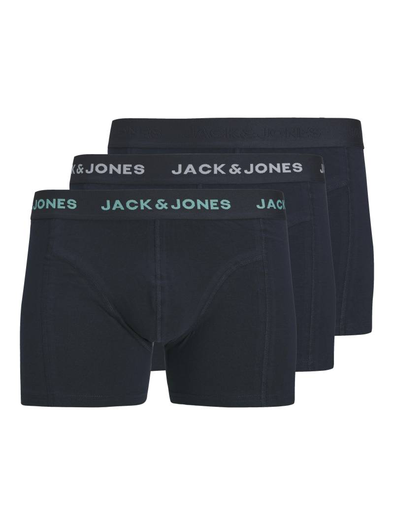 JACK&JONES - JACCONOR SOLID TRUNKS 3 PACK NOOS navy blazer - Gr. - S von JACK&JONES