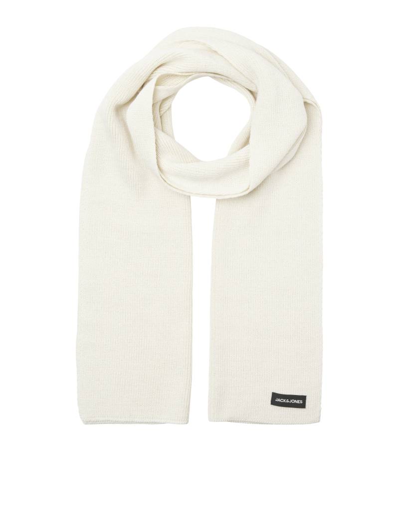 JACK&JONES - JACDNA KNIT SCARF NOOS antique white - Gr. - ONE SIZE von JACK&JONES