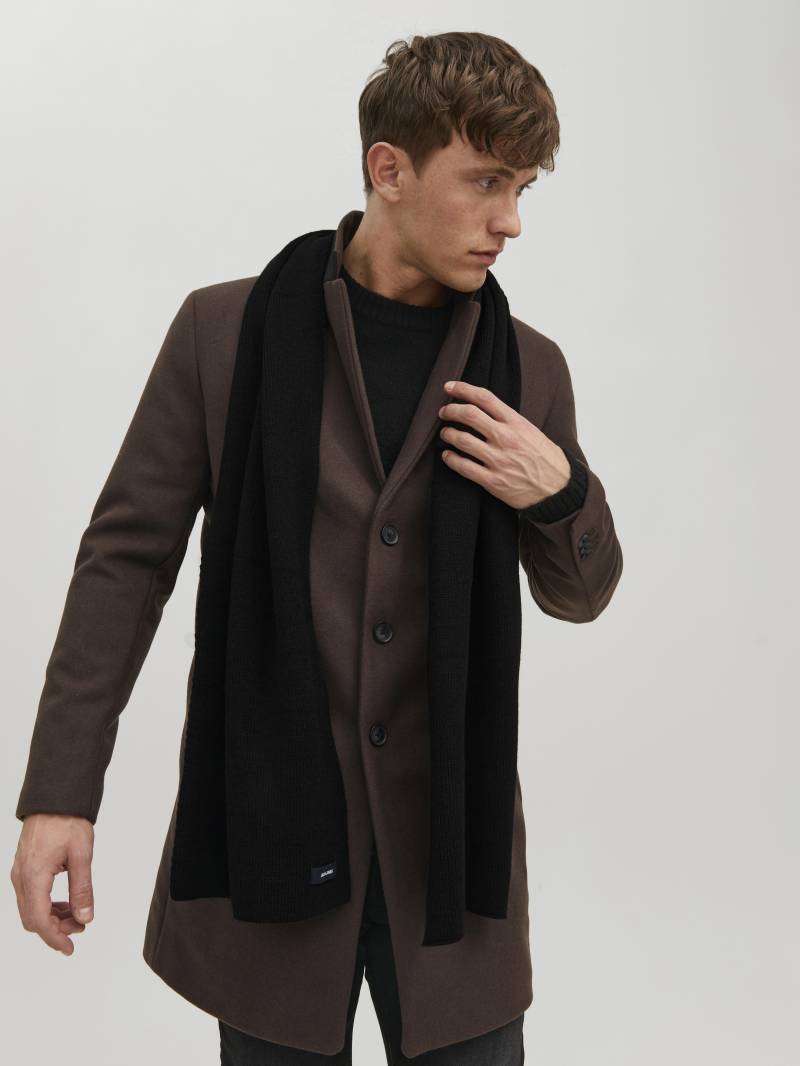 JACK&JONES - JACDNA KNIT SCARF NOOS black - Gr. - ONE SIZE von JACK&JONES
