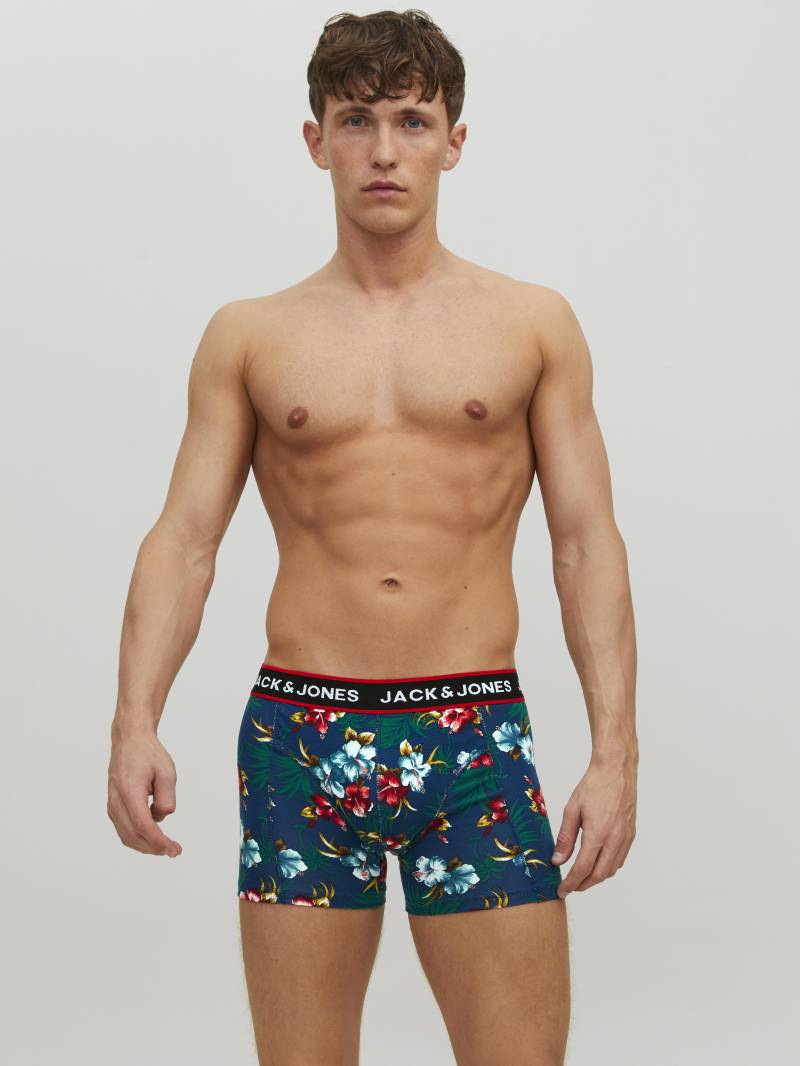 JACK&JONES - JACFLOWER TRUNKS 3 PACK.NOOS black - Gr. - XL von JACK&JONES