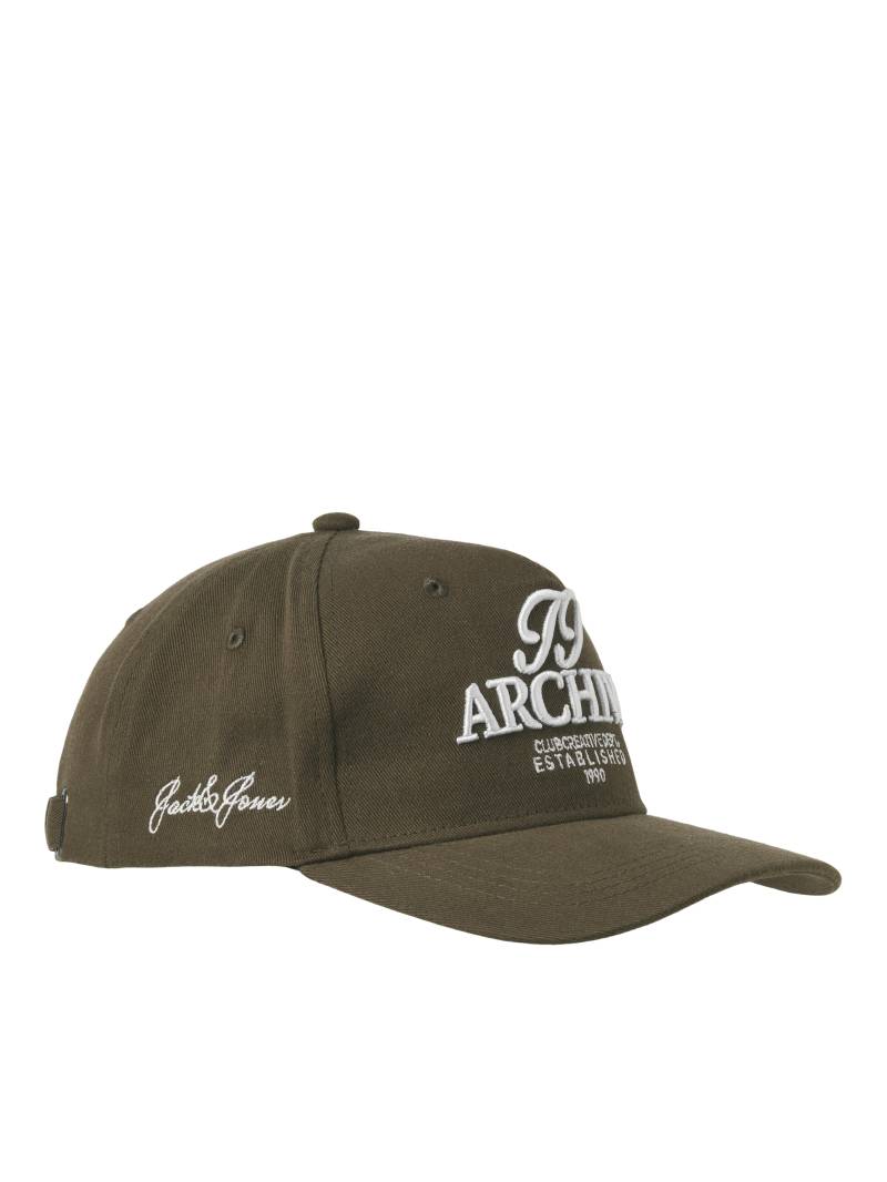 JACK&JONES - JACFRAME HAINES CAP LN chocolate chip - Gr. - ONE SIZE von JACK&JONES