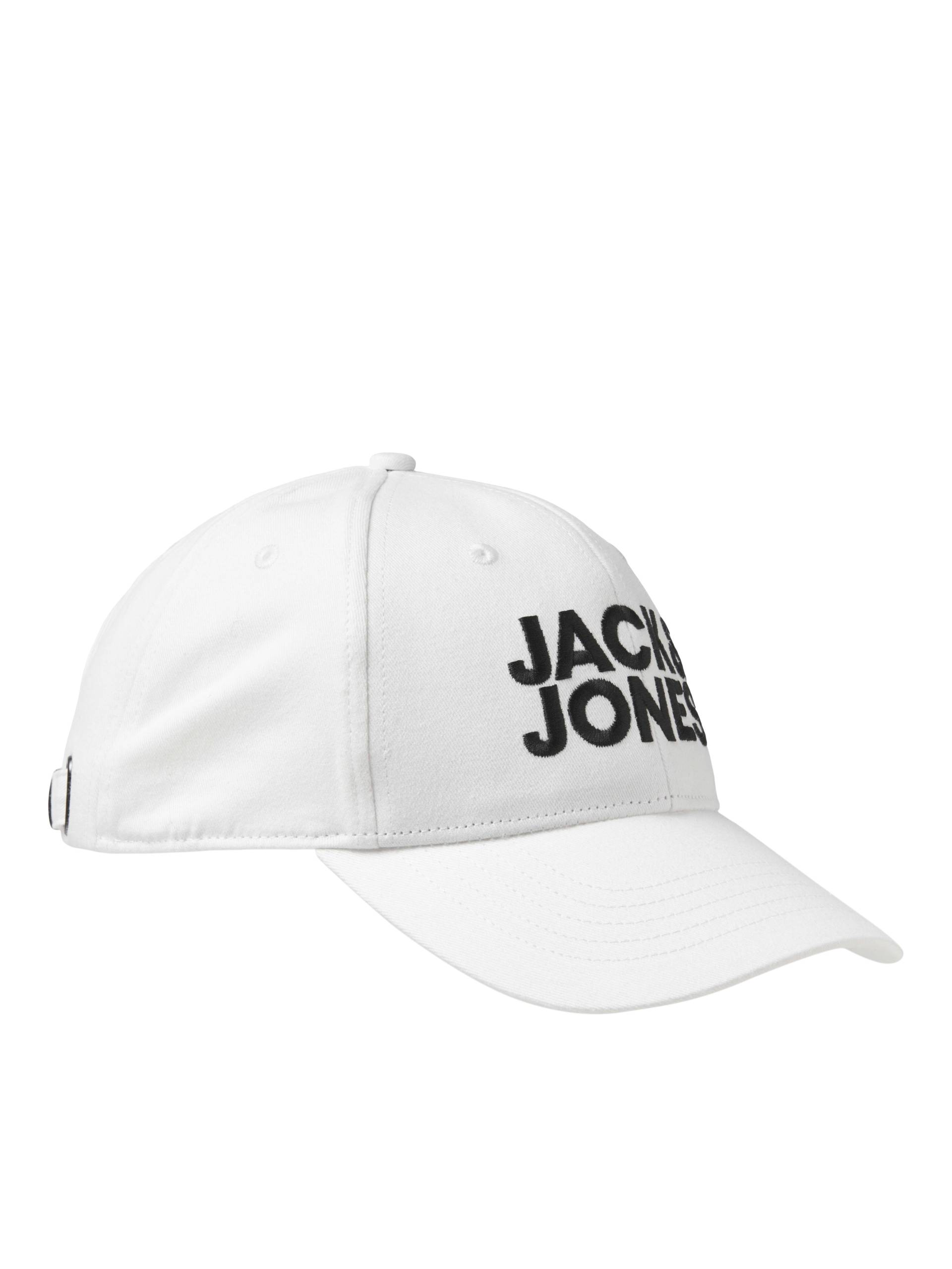 JACK&JONES - JACGALL BASEBALL CAP NOOS white - Gr. - ONE SIZE von JACK&JONES
