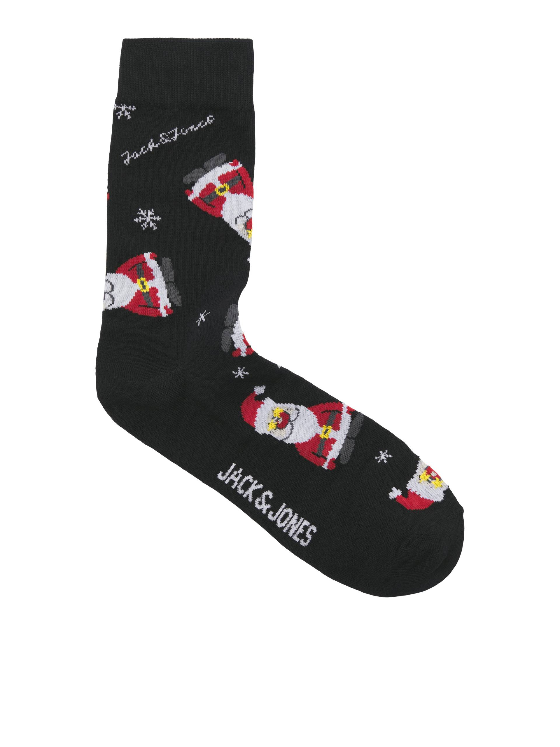JACK&JONES - JACHOLLY JOLLY SOCKS GIFTBOX black - Gr. - ONE SIZE von JACK&JONES
